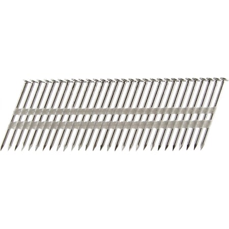 B&C Eagle Collated Framing Nail, 8.5 in L, Hot Dipped Galvanized, Round Head, 22 Degrees, 500 PK A3X131RSS/22